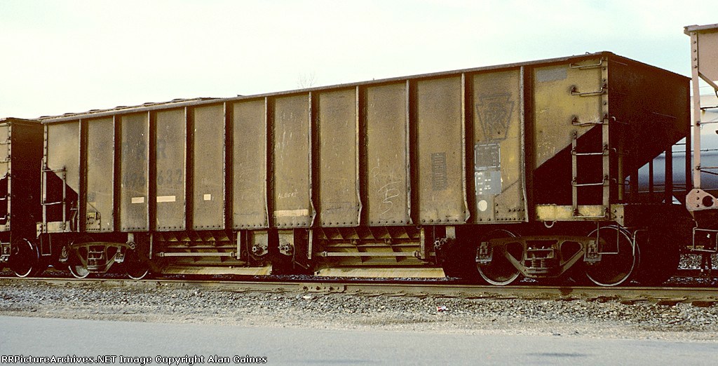 PRR Ballast Hopper 496632